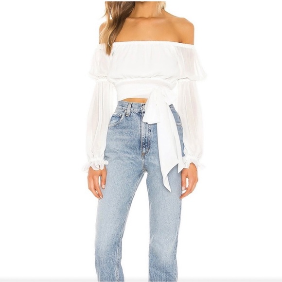 Sydney Top in White majorelle - Picture 2 of 6